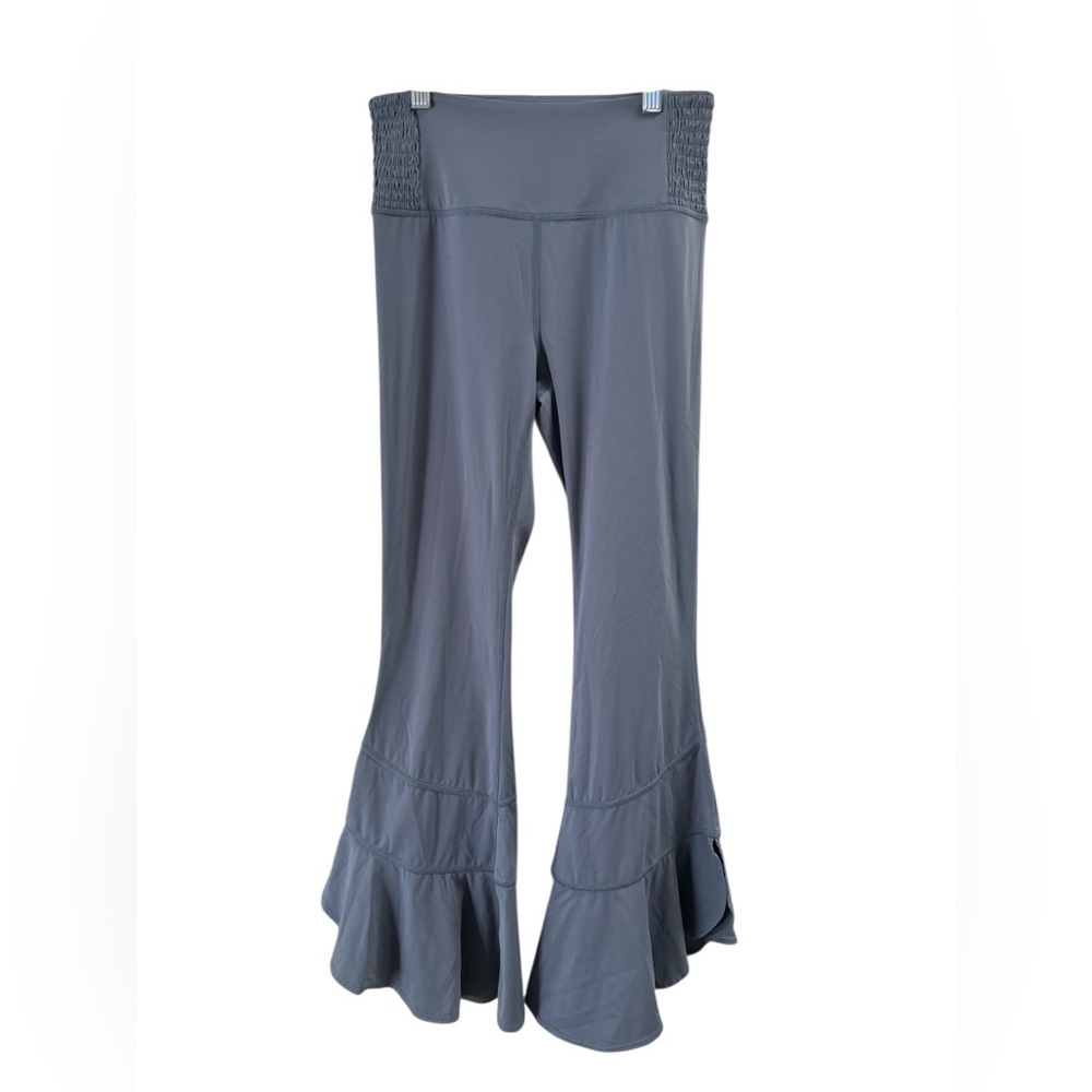 Free people grey starlight pant leggings ruffled - Picture 5 of 8